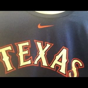 Texas Rangers nike drifit T-shirt